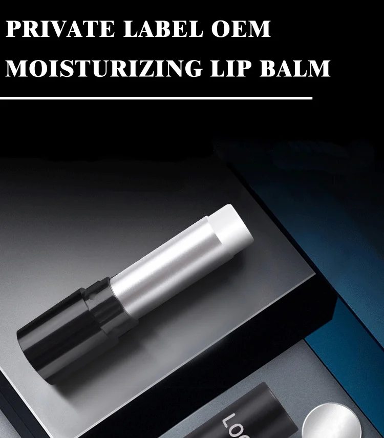 Private Label Low Moq Custom Lip Balm With Logo Vanilla Luxury