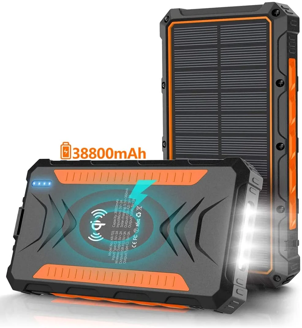 şarj Cihazı Pxwaxpy Solar Power Bank 26800mah Riapow 20000mAh 18 W