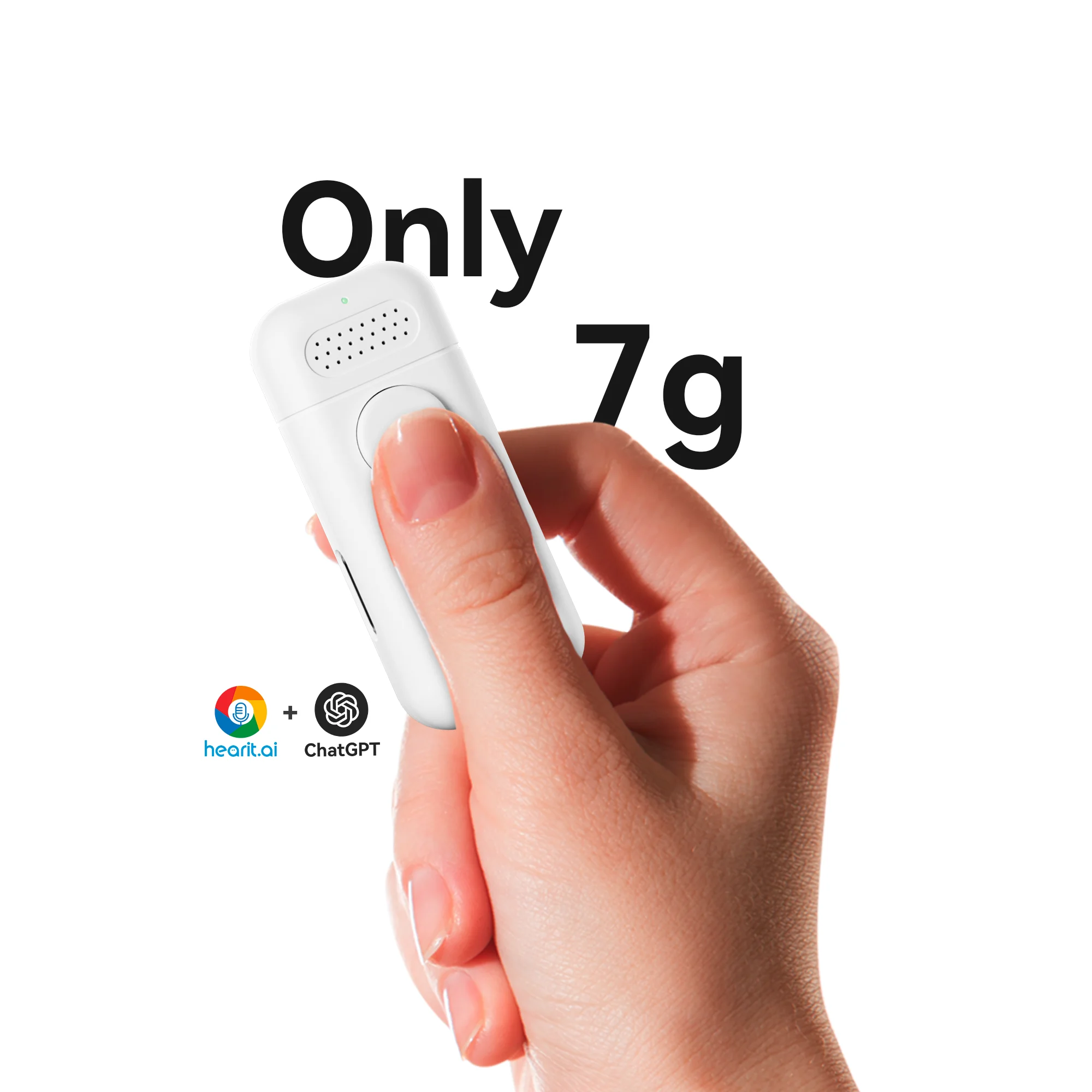 ODM Wearable Ai Healthcare ChatGPT AI Microphone ABS Pocket