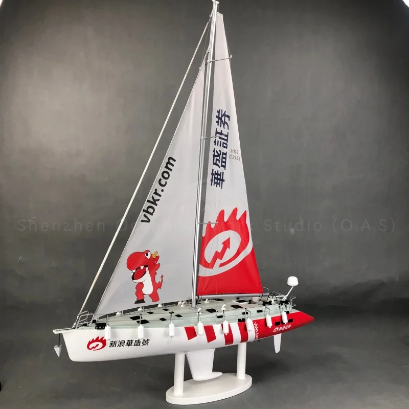 【L】Ručno izrađeni model jedrenjaka, visoka izradnja, pomorski poklon, prilagođen 95 cm XLHS plastika model jedrenjaka