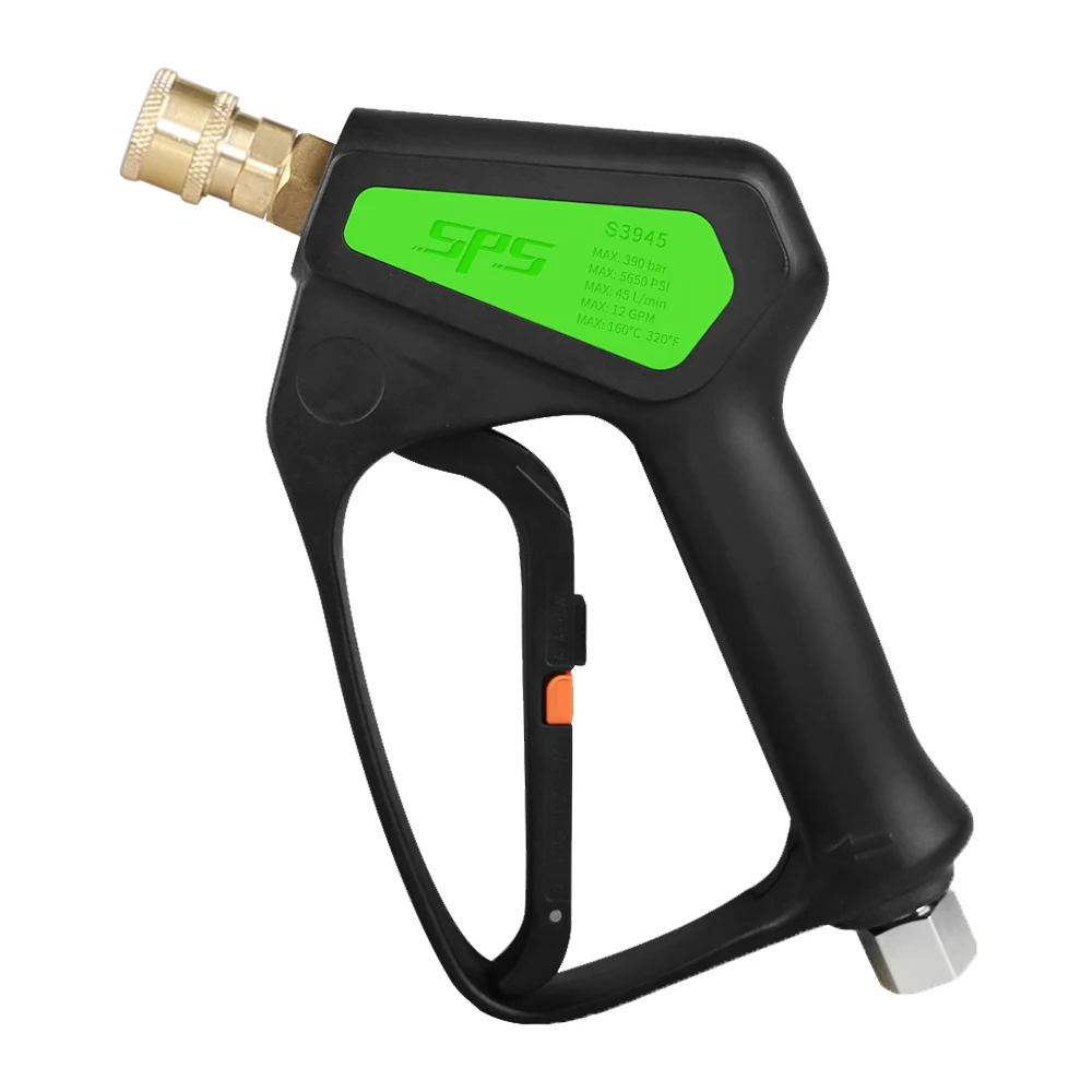 SPS 5000psi 350bar High Pressure Jet Water Spray Gun Car Washing Spray Gun Pressure Washer Gun