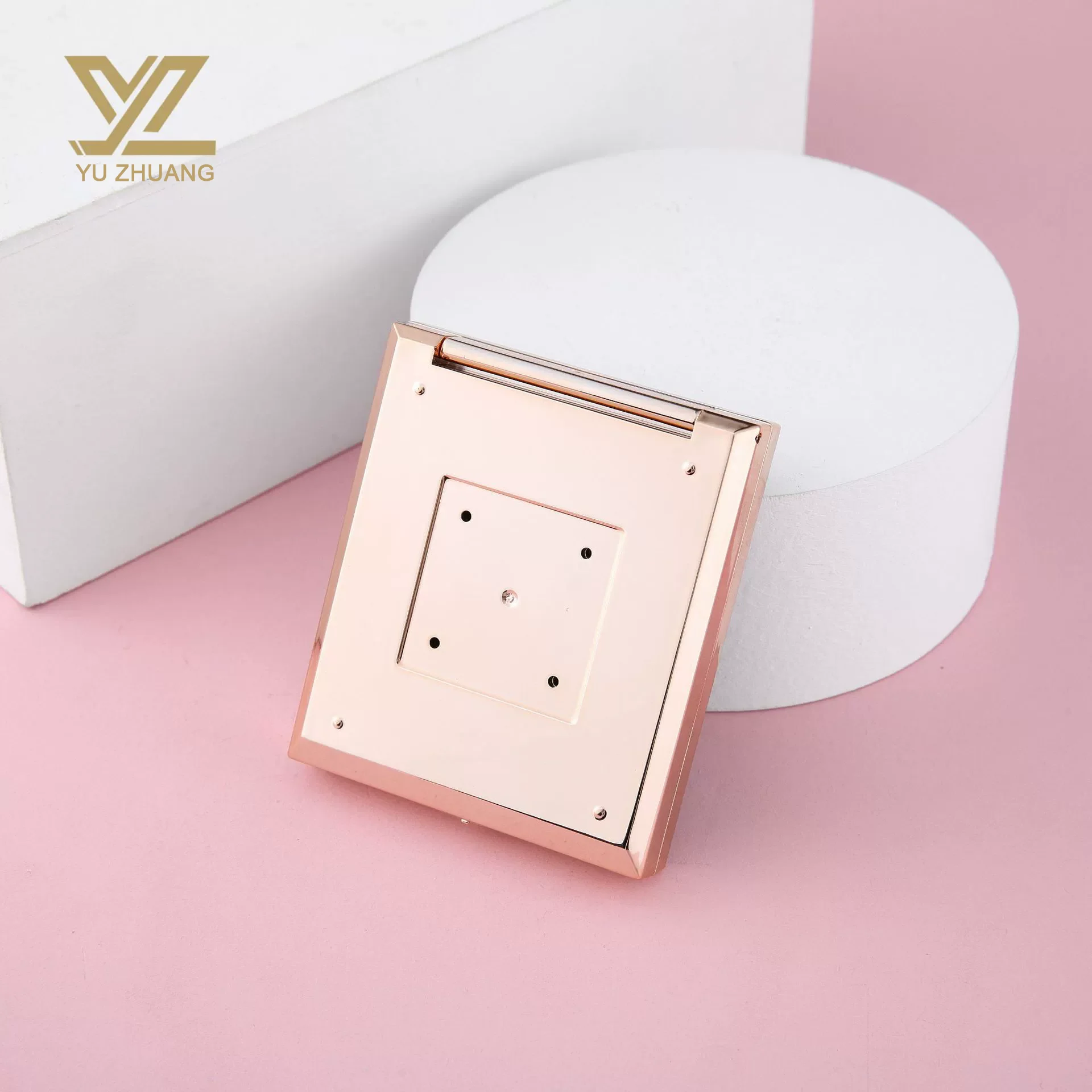 Empty Eyeshadow Palette Eye Makeup Storage Dish With Mirror For Women