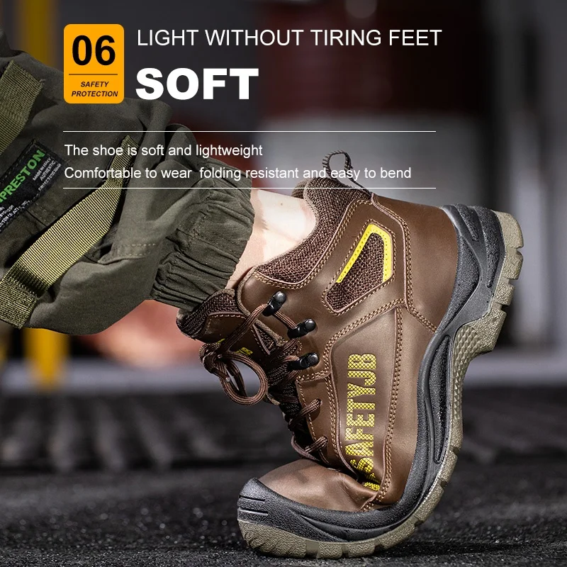 Bota Seguridad Hombre Titan Safety Footwear Jaguar Honey S3 SRC