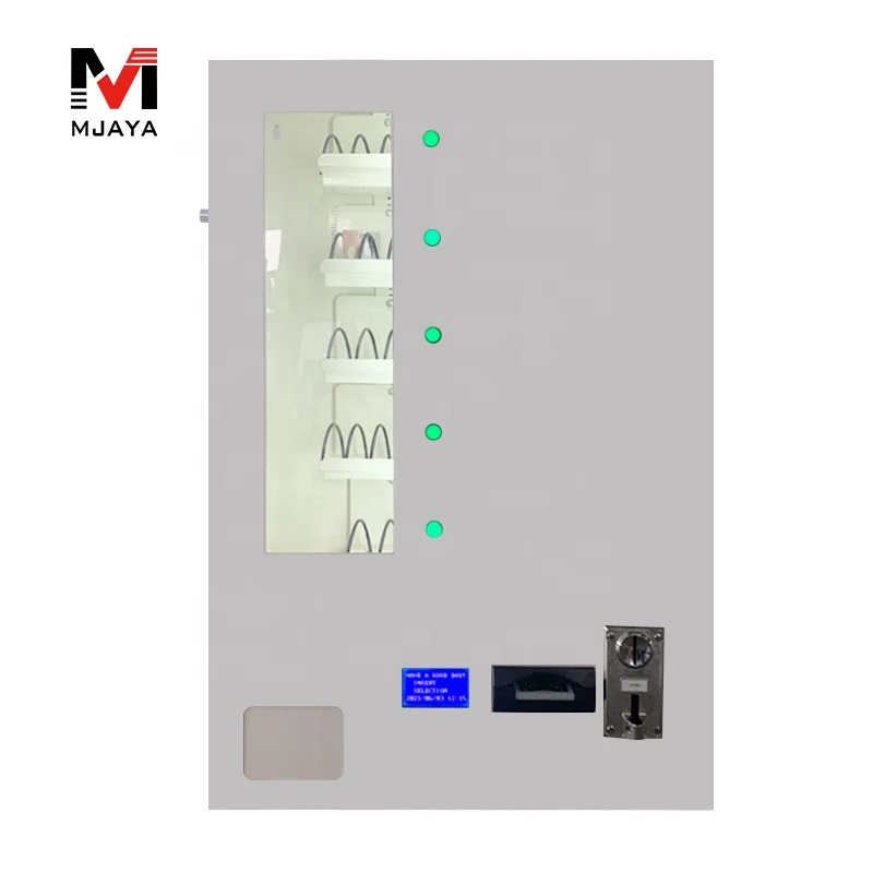 Customized Color Mini Wall Mounted Sanitary Pad Snack Condom Candy Tea Bag Electronic Vending Machine