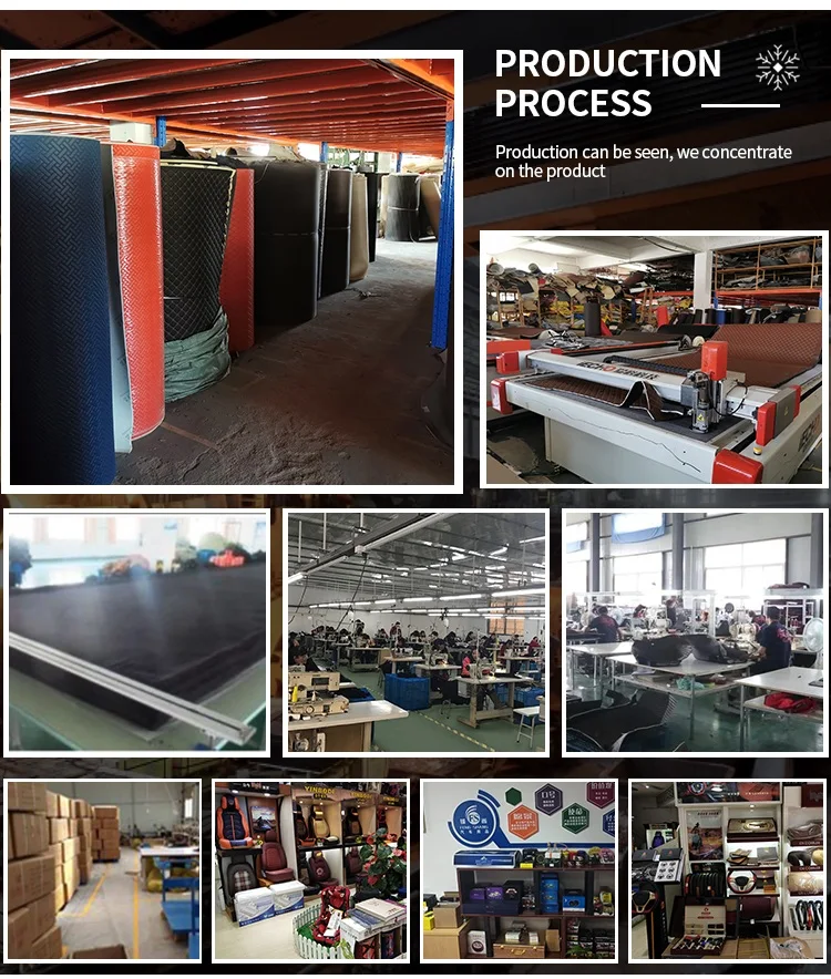 Wholesale Universal Durable Breathable Leather 9d Car Seat Covers For