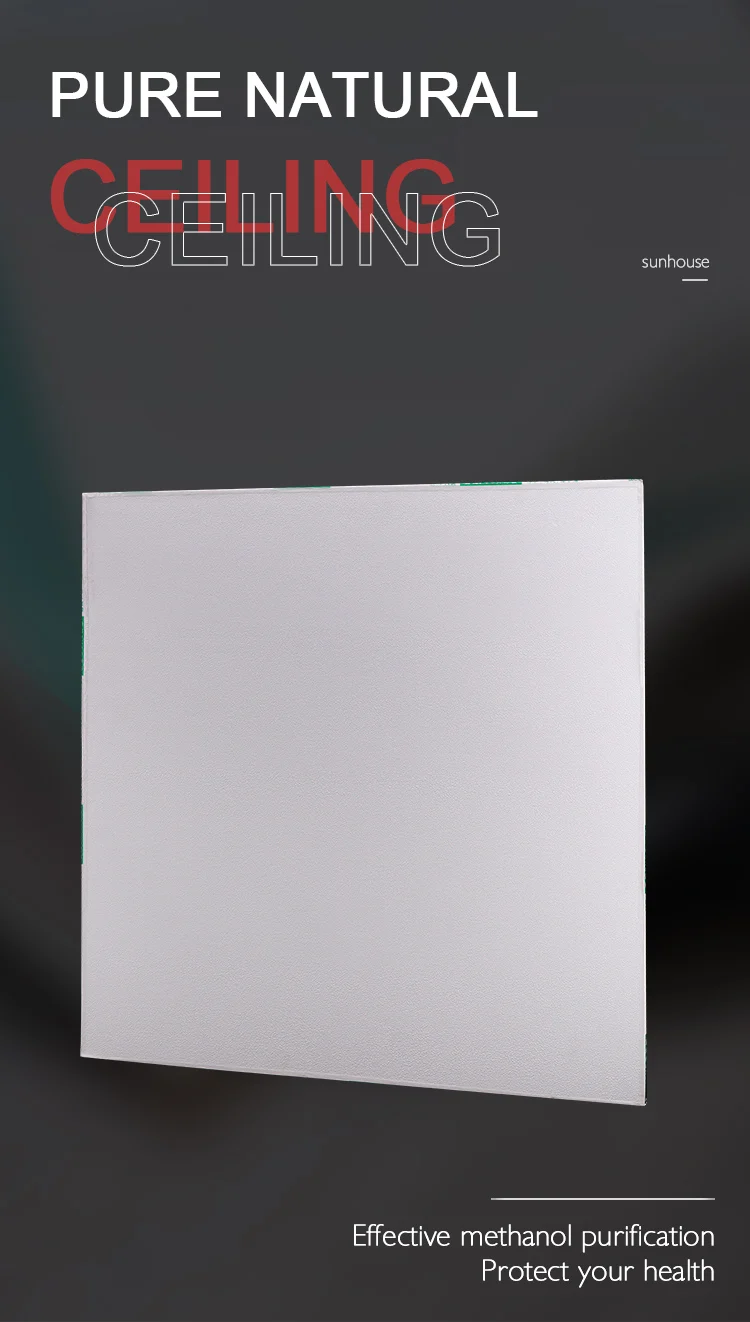 PVC Ceiling Panel and Gypsum Board Ceiling in 595x595mm 600x600mm 603x603mm Sizes with Moisture Fireproof and Easy Installation