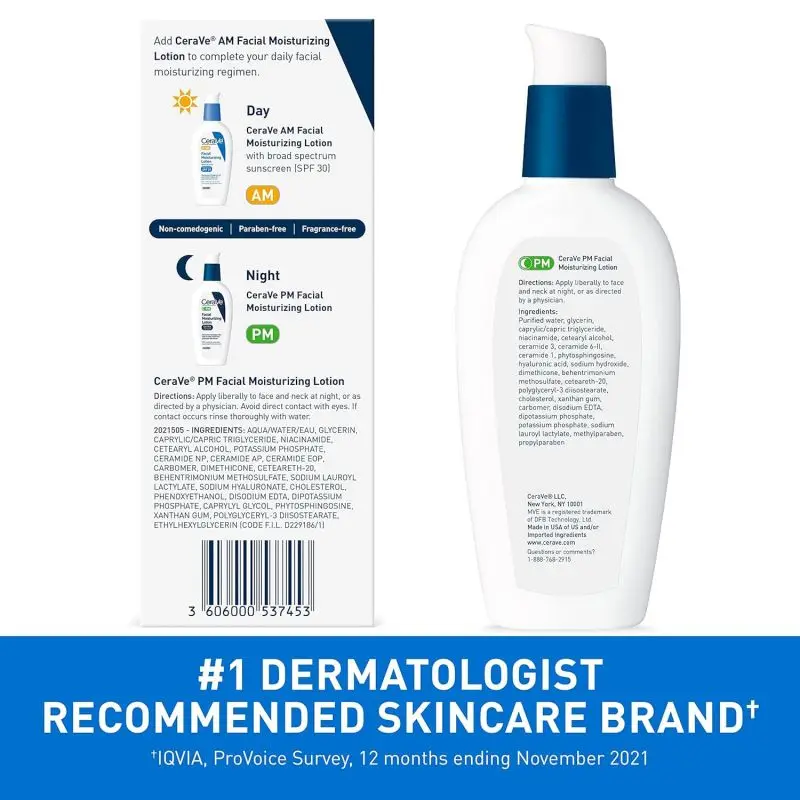 CeraVe Creme hidratante-para-espuma Limpador hidratante Removedor de maquiagem e lavagem facial com ácido hialurônico
