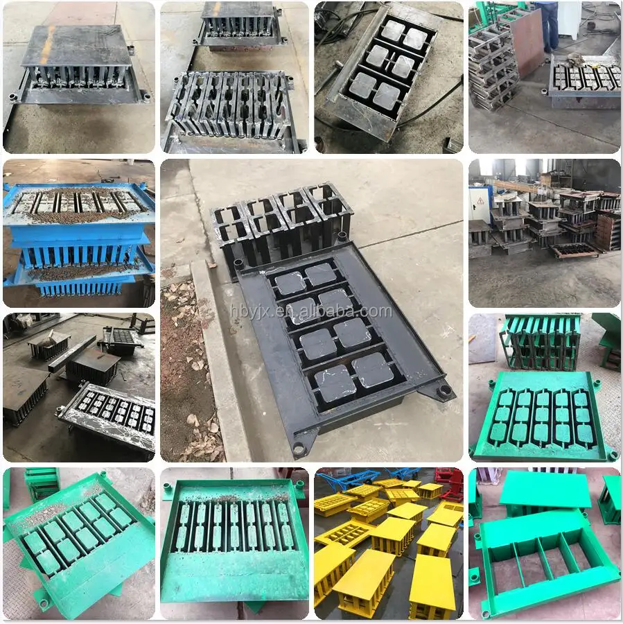 Cement Hollow Block Machine for Factory Construction Qtj4-25d Maputo Concrete Block Machine