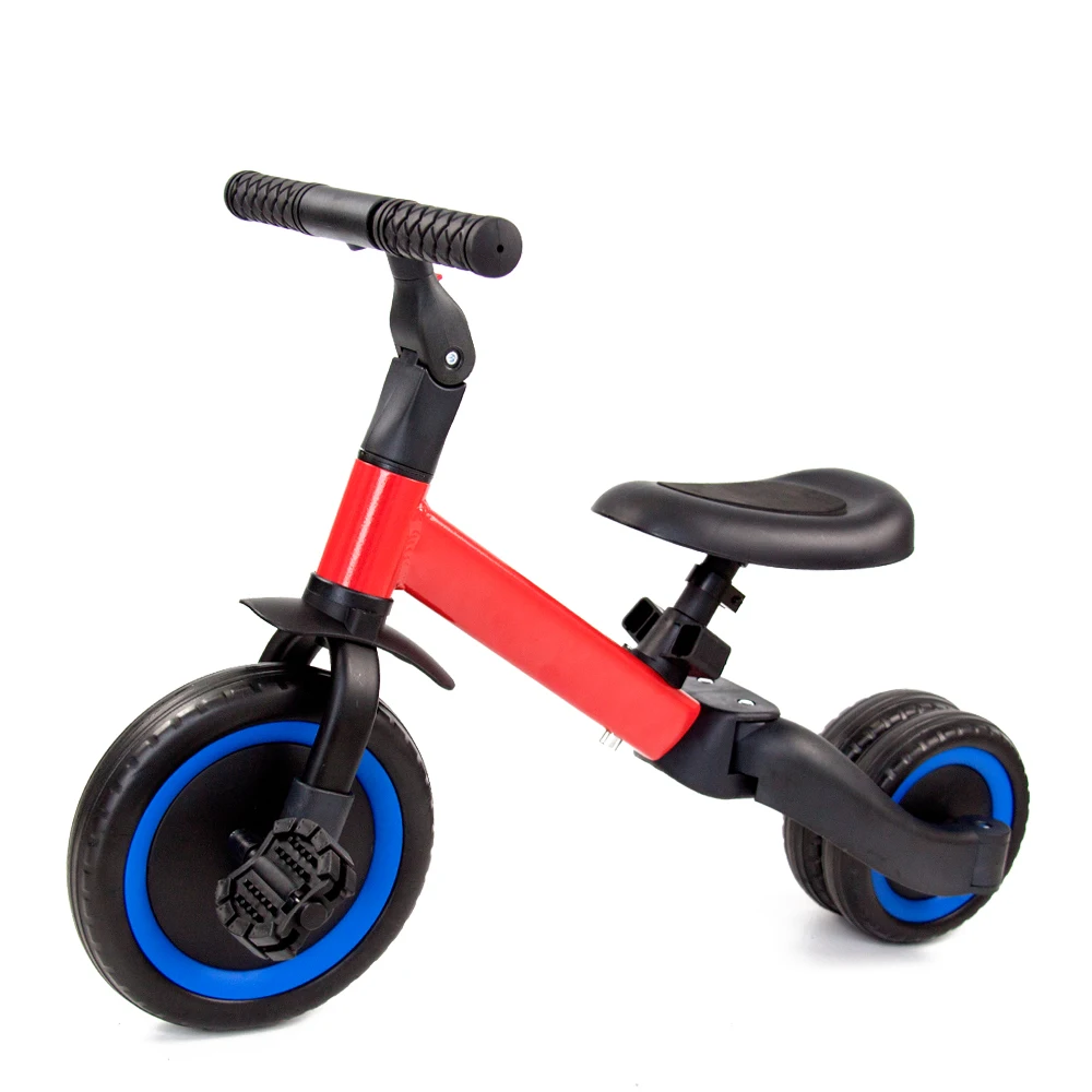 Factory  3 Wheel 3 in 1 Child Tricycle Trike Kids Balance Bike to Pedal Folding Children Bicycles