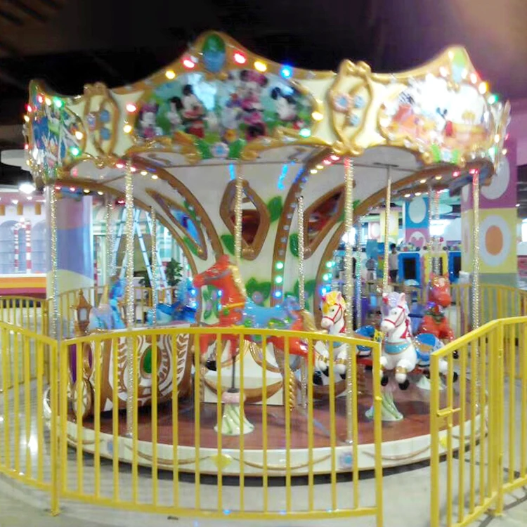 12 Seats High Quality Beautiful Popular Kids Merry Go Round Customized ...