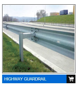 Galvanized Metal Beam Road Safety Crash Barrier Highway Guardrail ...