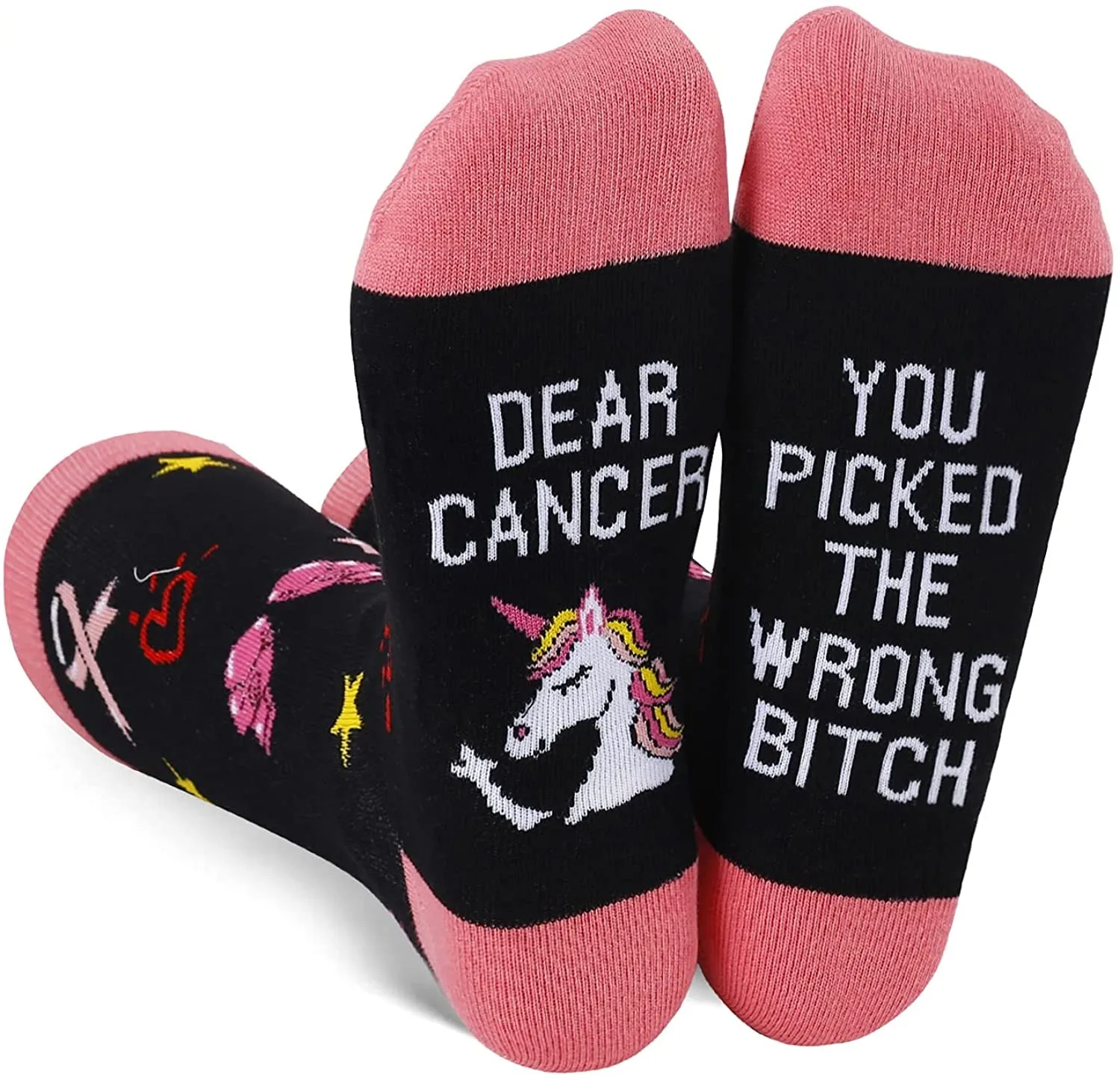 Носки для женщин с логотипом на заказ чтения зубов день рождения медсестры за раком