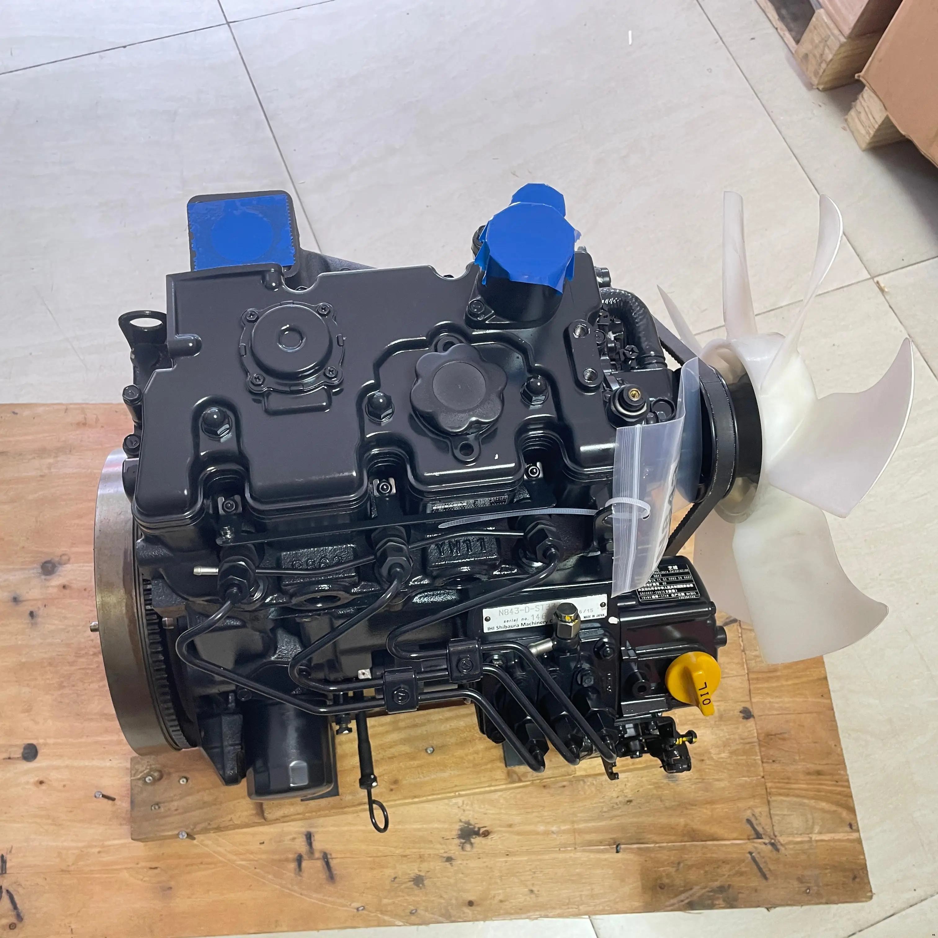 High Quality N843 Complete Diesel Engine Assembly for Shibaura Engine