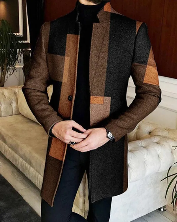 New Fashion Factory Manufacture Winter Padding Jacket Thick Puff Coat Mens Long Parka_voghion.com