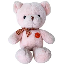 Wholesale Custom Bedtime Toys Valentines Stuffed Animal Plush Cute Teddy Bear Plush Toy With Bow Tie