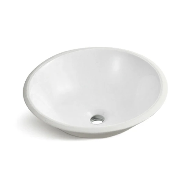 Mini Small Size White Color Thailand Style Under Counter Wash Hand Basin