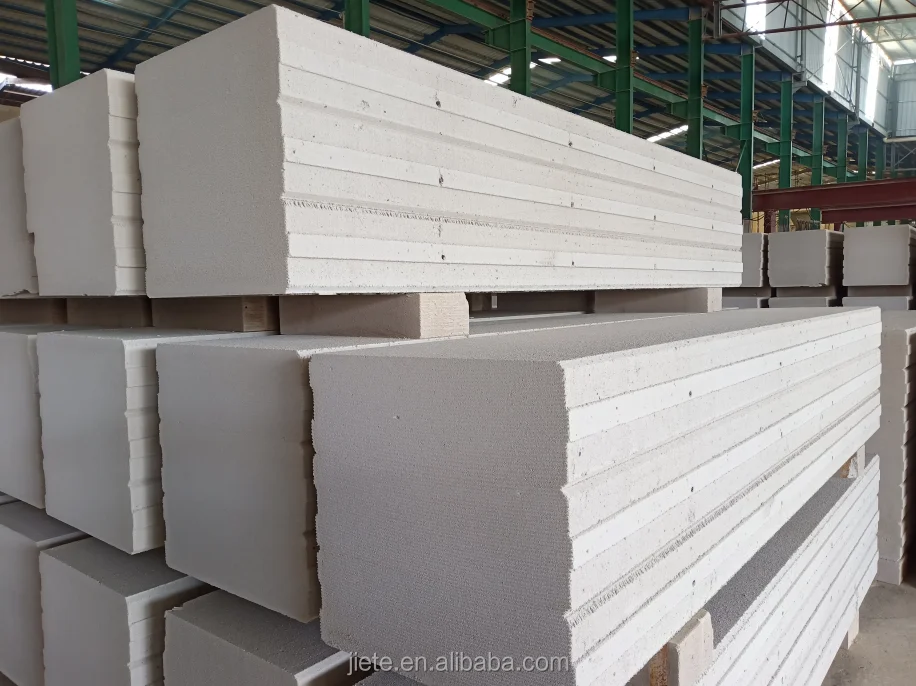 Lightweight Autoclaved Aerated Concrete Aac Alc Wall Panel Block Solid Core Concrete Wall Roof 0848