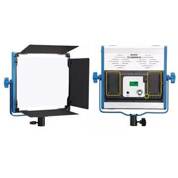 600RGB 50W Nicefoto Professional Wireless Flat RGB LED Video Lighting Studio Camera Photography Panel Lights detail image