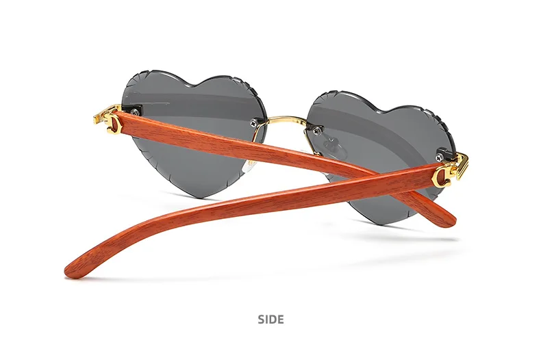 Luxury Heart Sunglasses UV400 main image 0