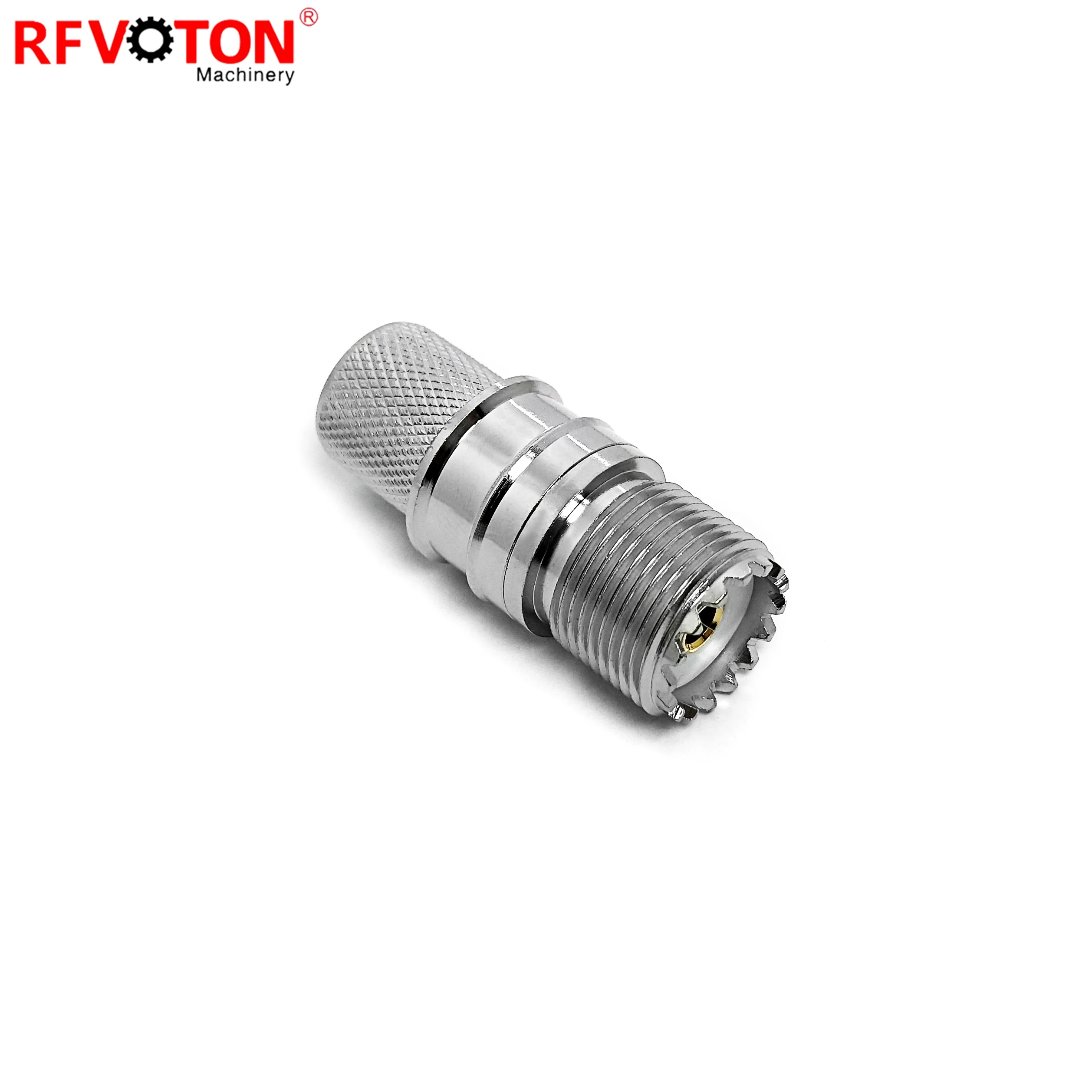Factory Supply 50 Ohm UHF SO239 Female Jack Crimp Solderless Pin for LMR600 WTR600 10D-FB RF Connectors Connector in Stock