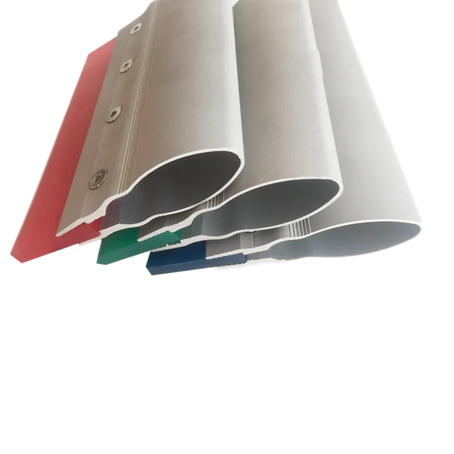 Screen printing squeegee silk screen printing with aluminum handle