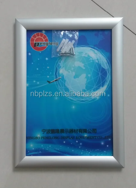 Picture Frame Clip A0 to A4 Size Snap Frame 24x36 Inches Snap on Poster Holder