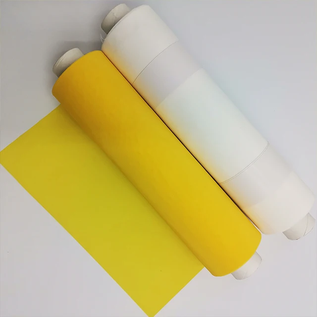 Silver Color Thermal Polyester Screen Printing Mesh Customized Sizes for Philippines