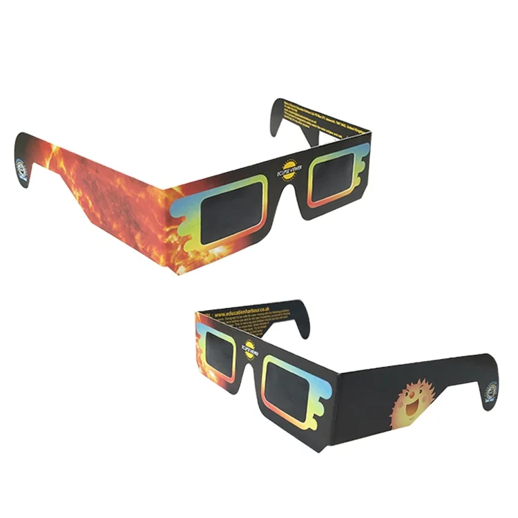 ISO 12312-2 Solar Eclipse Gafas ISO Certificado Venta al por mayor