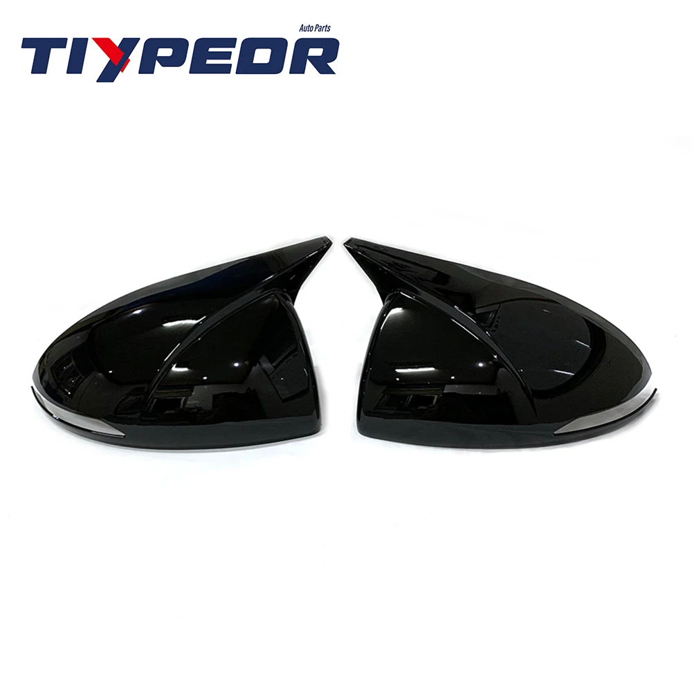 product sticking side rear mirror cover for hyundai sonata 10th 2020 2021 2022 exterior accessories rearview replacement mirror cover-3