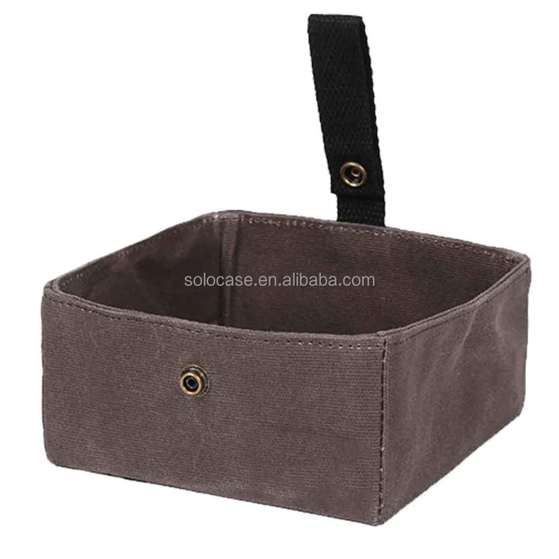 Pet Dog Folding Dog Bowl Bag
