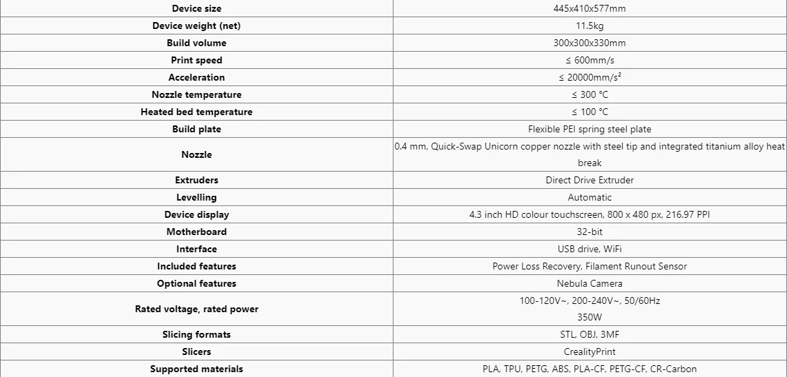 Speed Dual Yaxis Motor, Ender-3, V3, 3D, 300x300x330mm - detail 12