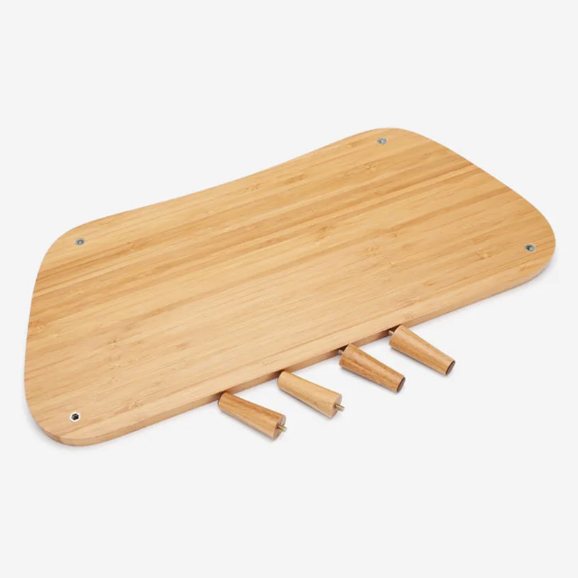 Экологически чистые прочные бамбуковые прямоугольные стойкие деревянные подставки для монитора