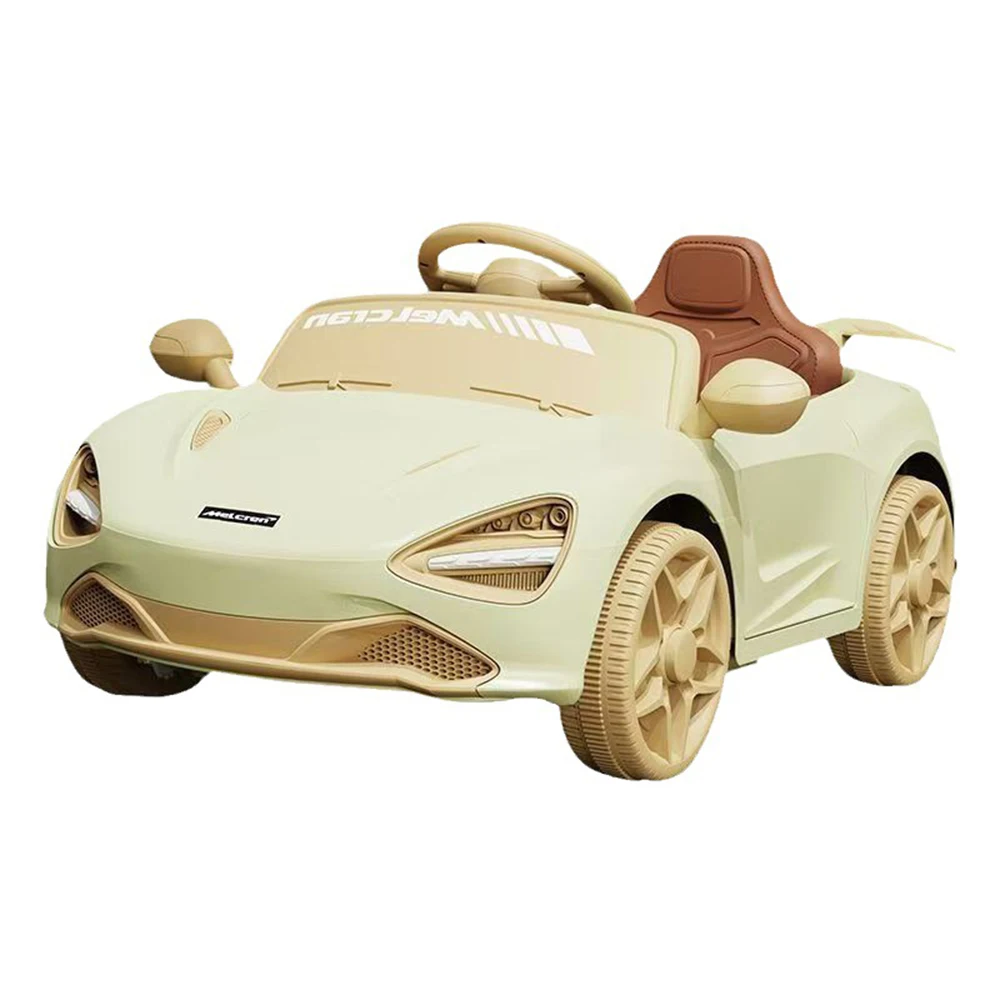 Children's Electric Four-Wheel Ride-On Toy Battery Operated Swing Car with Remote Control Metal Construction