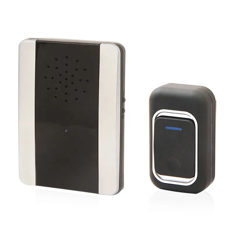 wireless door bell black