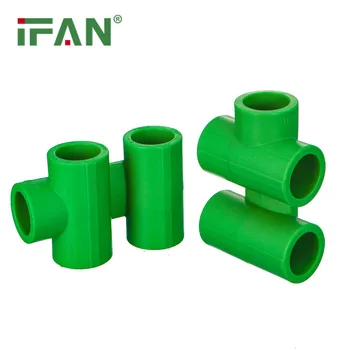 IFAN high quality ppr pipe fitting name and sizes 5 Way Tee Ppr Pipes And Fittings Water Pipe Fitting