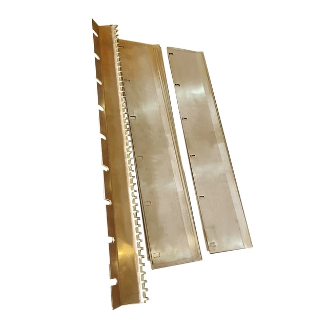 China Manufacturer Brass Customized Accurate Sharp Bag Noodle Scraper Comb for Instant Noodles Production Line 6