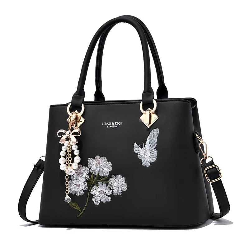 Shop Premium Embroidery Flower Handbags Luxury Style