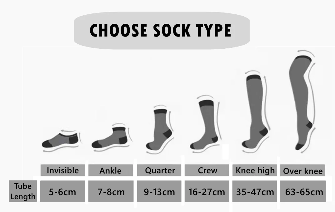 Wholesale Custom Waterproof Socks Knee High Diving Beach Socks Custom ...