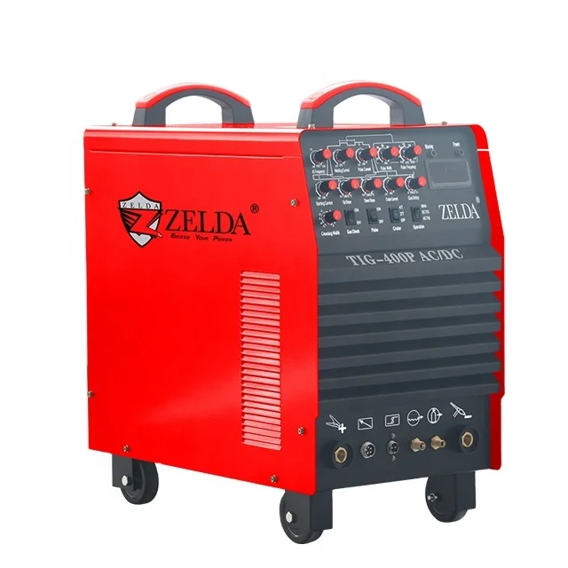 Zelda Industrial Tig400p Pulse Aluminum Welder Ac Dc Tig Welding