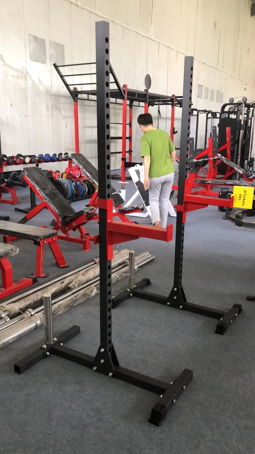 Half Rack Ethos Fitness Equipment Power Rack Ethos Rolling Bumper