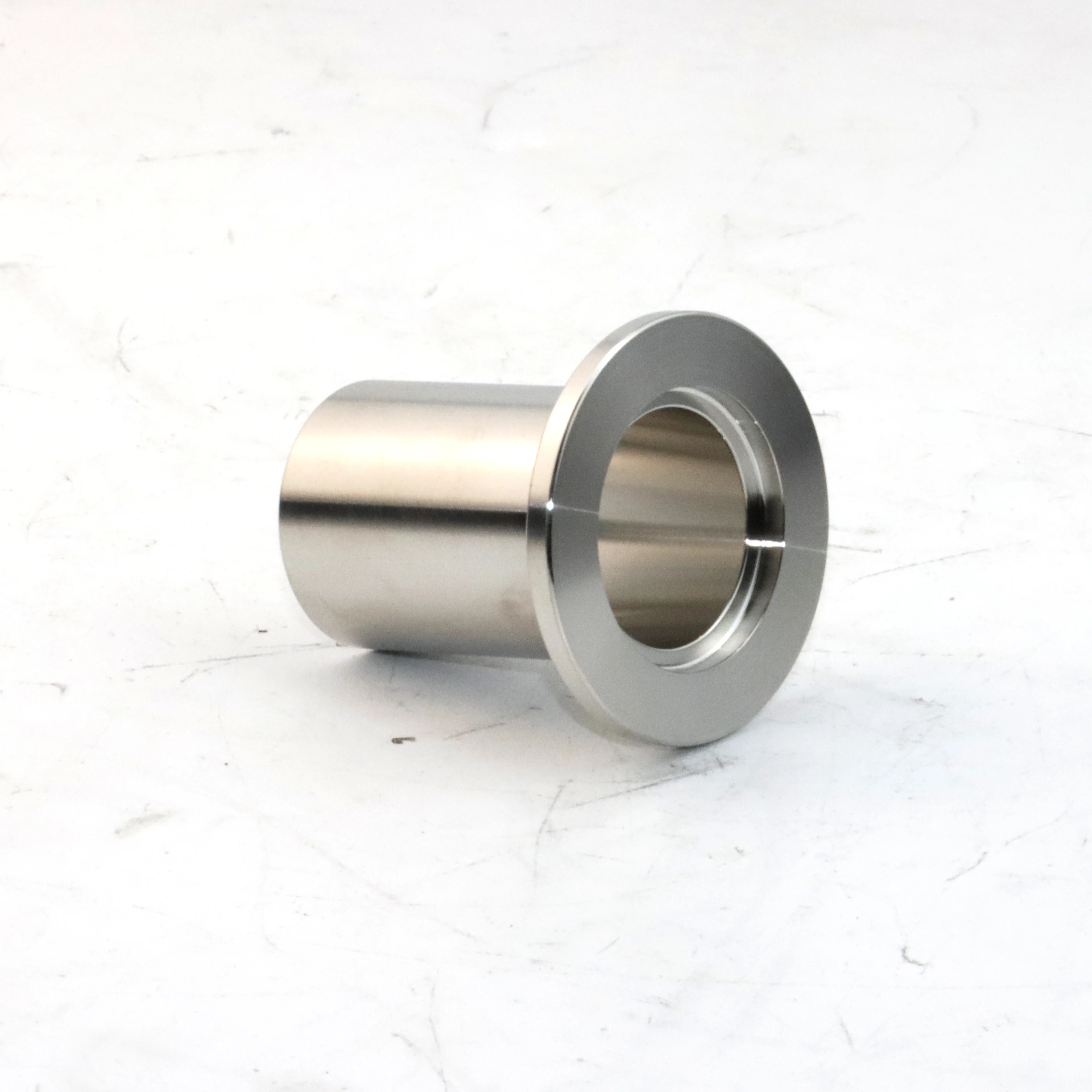 Vacuum Stainless Steel Weld End NW Long Weld Stub Ferrule KF Half Nipple Flange Vacuum Fitting
