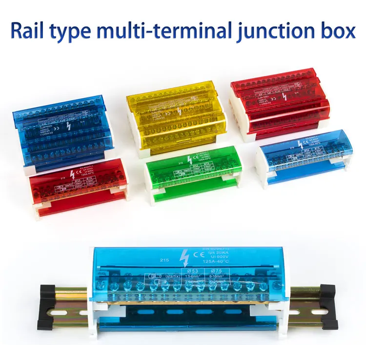 Screw Universal Multi-Terminal Junction Box 207 Wire Connector