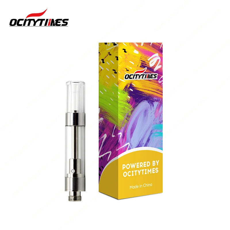 Ceramic coil cbd cartridge C10 OCITYTIMES 510 vape cartridge vaporizer