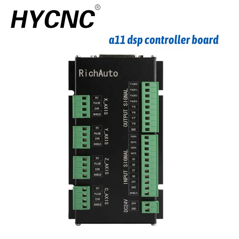 Dsp Controller A11 Hand Set Handle Board Lcd Display Cable Keypad Touch Pad Richa Auto Original Cnc Engraving Machine Parts