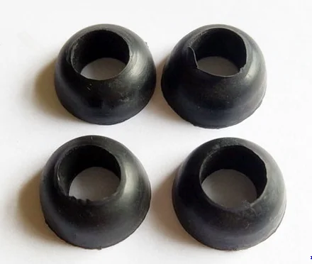 VILLCASE 30-Pack Toilet Bolt Washers – Cone-Shaped Rubber Seals, Leak-Proof, For Tank Bolts, Easy Install, Durable
