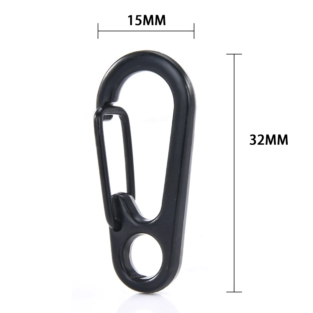 SF Alloy Backpack Spring Keychains Fashion Mini Carabiner Small Carabiner