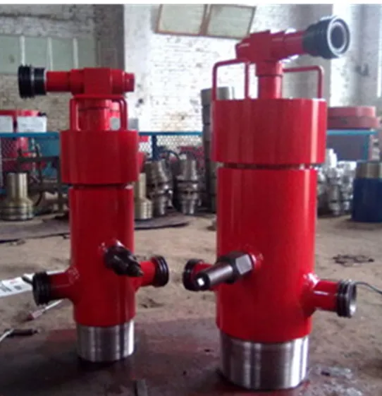 API Quick Latch Single and Double Plug Cementing Head for Oil Well Cementing