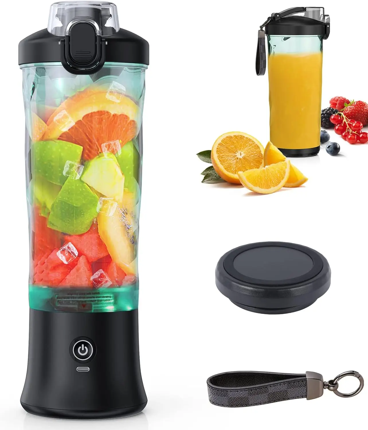 Factory Design Popular 600ml Big Capacity Portable Sport Drink Blender