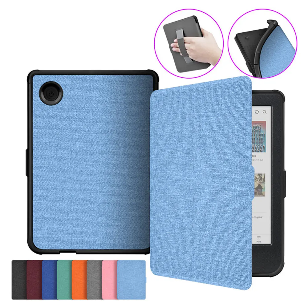 Fabric Tpu Case For Kobo Clara Colour Bw 2E Nia Hd 6 Inch E Reader Ebook Tablet Ereader Protective Kids Cover Pbk163 Laudtec supplier