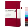 สายรัด A6 - สีแดงจีน (96 ชิ้น, 192 หน้า)